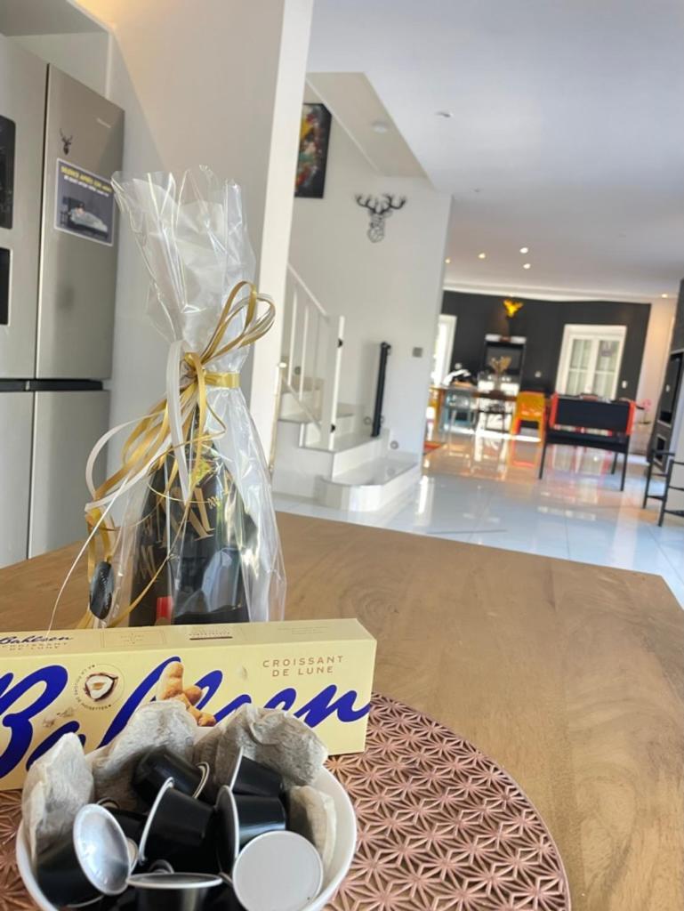 Gites Spa Strasbourg - Villa Cerf - Spa Prive, Sauna, Borne D'Arcade, Babyfoot Ittenheim エクステリア 写真